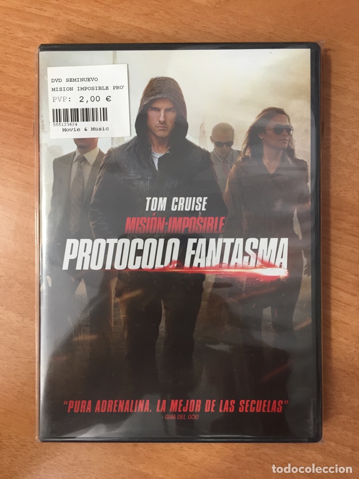 Cinema: S413 Misi&oacute;n imposible Protocolo fantasma - DVD Como nuevo