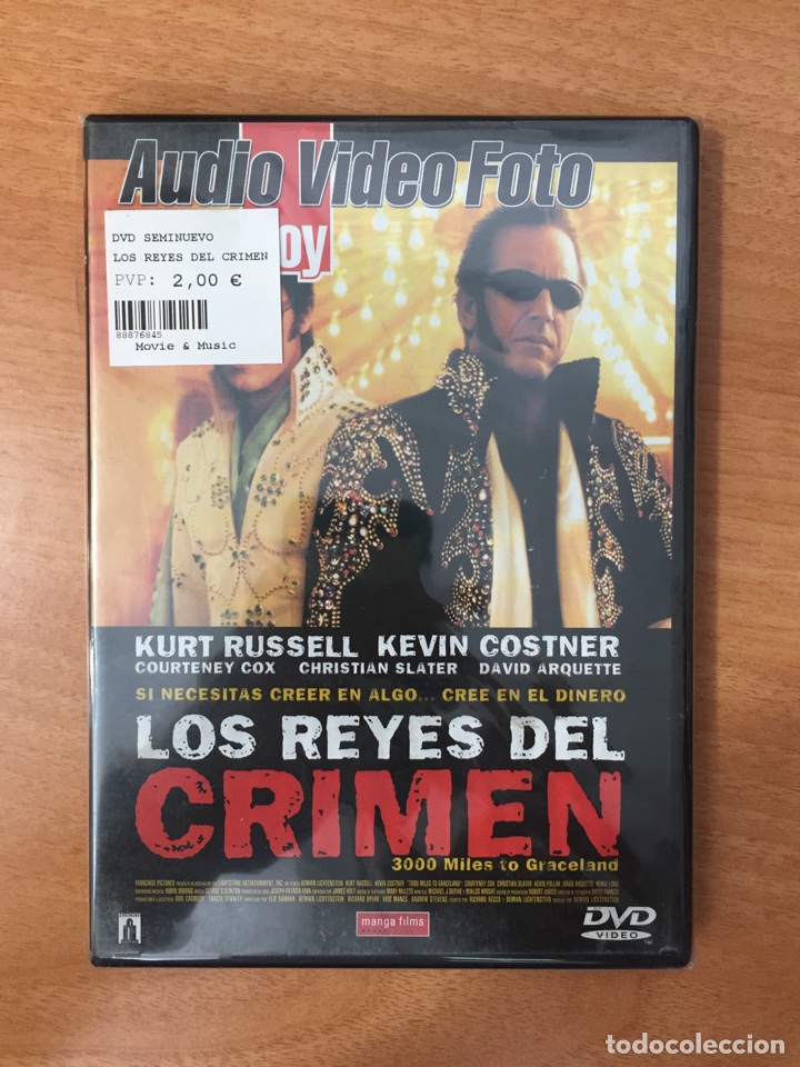 Cine: S397 Los reyes del crimen - DVD Como nuevo