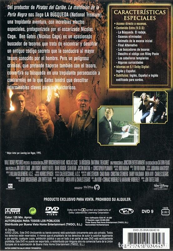 Cine: LA B&Uacute;SQUEDA NICOLAS CAGE - Foto 2