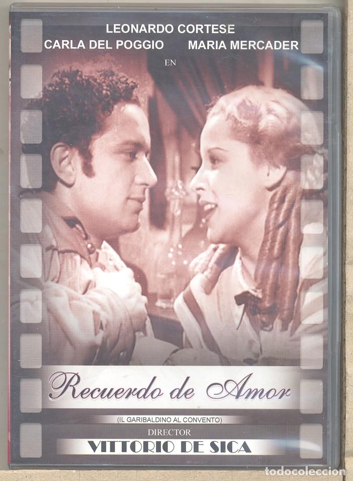 Cine: RECUERDO DE AMOR DVD (V. DE SICA) ..DOS CHICAS INTERNAS ESCONDEN UN SOLDADO HERIDO EN EL INTERNADO
