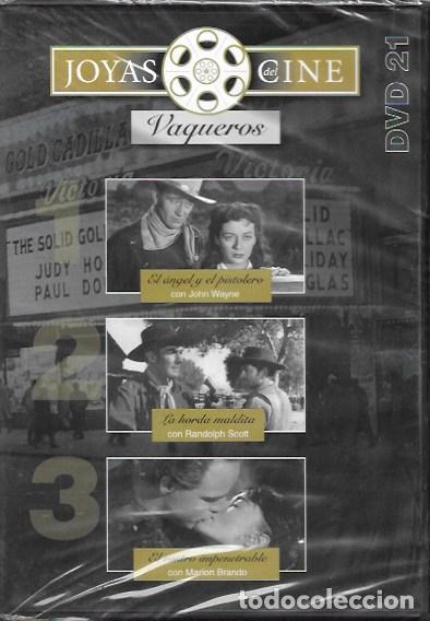 Cinema: Joyas del Cine 21. Vaqueros. El &aacute;ngel y el pistolero, La horda maldita y El rostro impenetrable