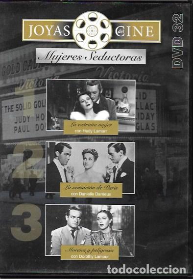 Cinema: Joyas del Cine 32. Mujeres seductoras. La extra&ntilde;a mujer, La sensaci&oacute;n de Par&iacute;s y Morena y peligrosa