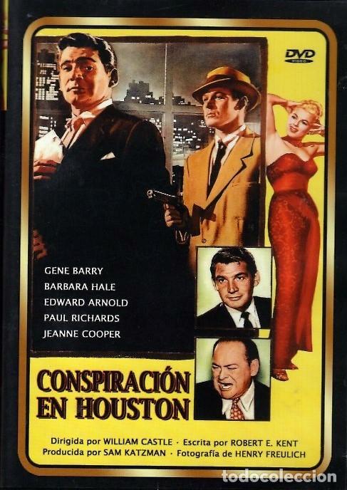 Cine: CONSPIRACION EN HUSTON DVD- UN INGENIERO IDEA UN PLAN PARA ESTAFAR A SU EMPRESA, PERO...
