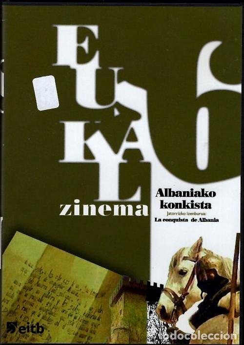 Cine: LA CONQUISTA DE ALBANIA DVD (EDICION EUSKERA Y CASTELLANO) ...MUY BUSCADA...DESCATALOGADA