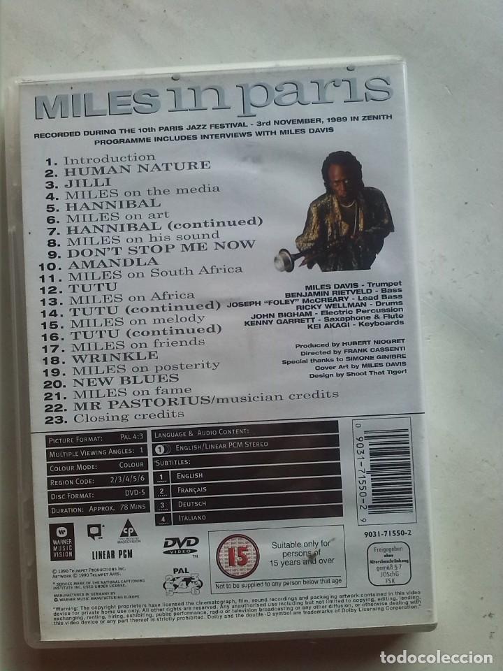 Cine: MILES DAVIS IN PARIS - Foto 2