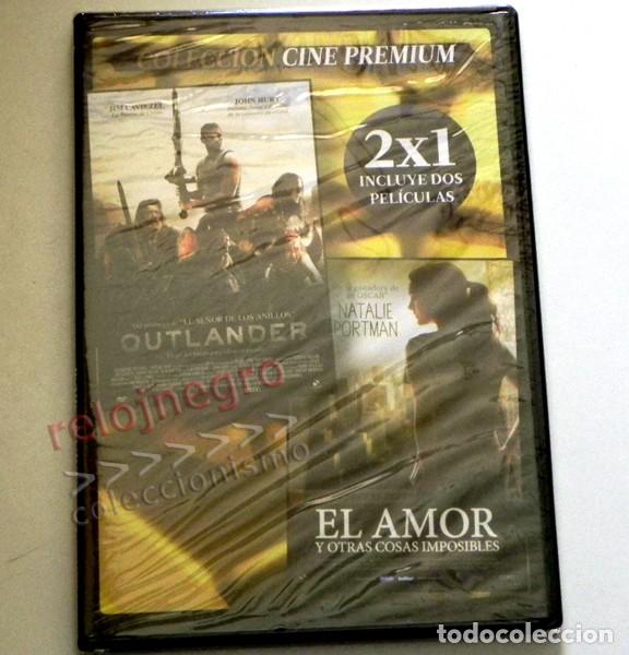 Cine: DVD PRECINTADO PEL&Iacute;CULAS OUTLANDER / EL AMOR Y OTRAS COSAS IMPOSIBLES NATALIE PORTMAN VIKINGOS HURT