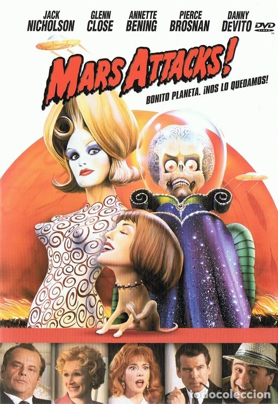 Cine: MARS ATTACKS!  JACK NICHOLSON & GLENN CLOSE - Foto 1