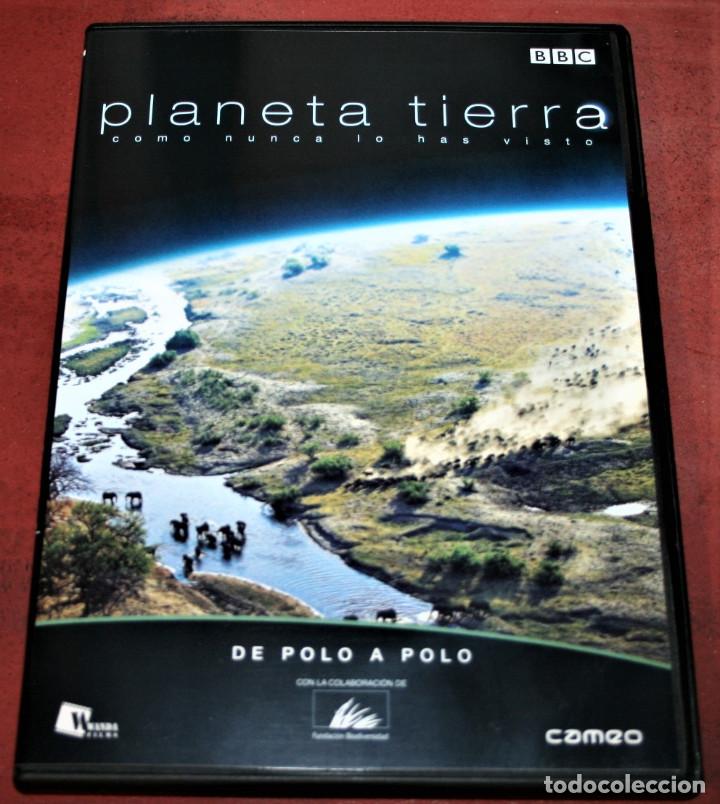 Cine: DVD - PLANETA TIERRA - DE POLO A POLO - BBC