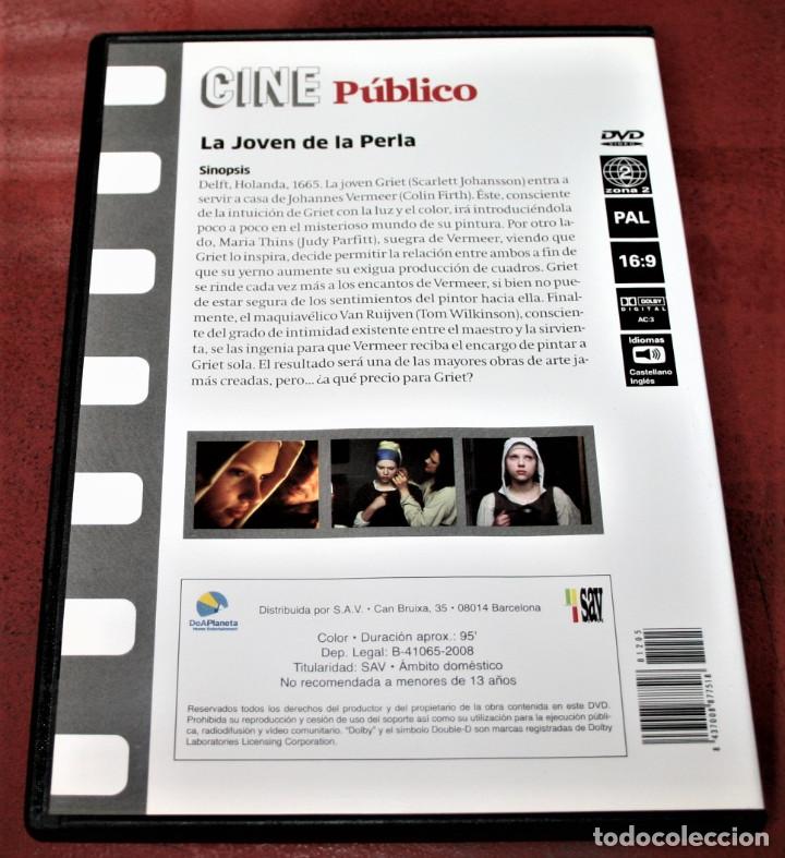 Cine: DVD - LA JOVEN DE LA PERLA - DIR. PETER WEBBER - Foto 2