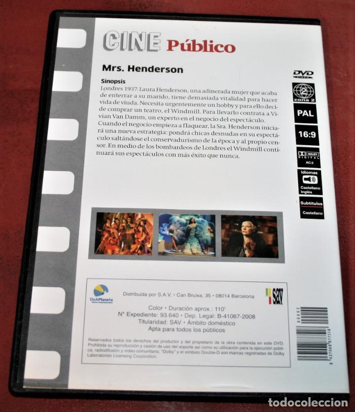 Cine: DVD - MRS. HENDERSON - DIR. STEPHEN FREARS - Foto 2
