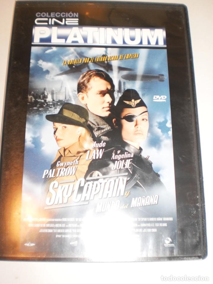Cine: dvd sky captain. angelina jolie, 108 minutos caja fina (estado normal)