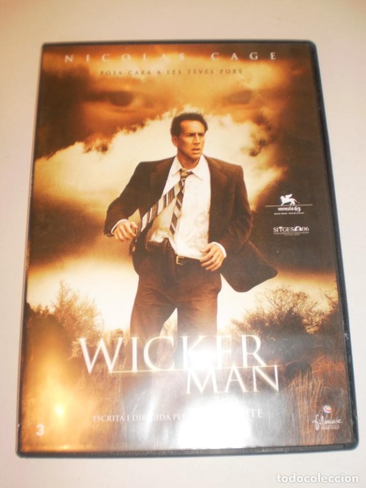 Kino: dvd wicker man. nicolas cage. 98 minutos caja fina (estado normal)