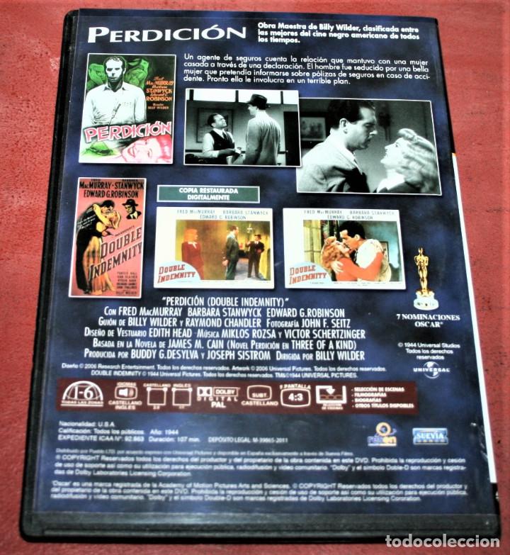 Cine: DVD - PERDICI&Oacute;N - 1944 - DIR. BILLY WILDER - Foto 2