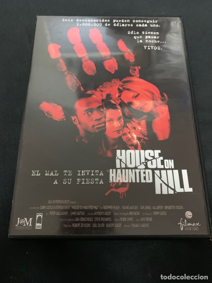 Cinema: ( S84 ) HOUSE ON HAUNTED HILL - TAYE DIGGS ( dvd segunda mano )