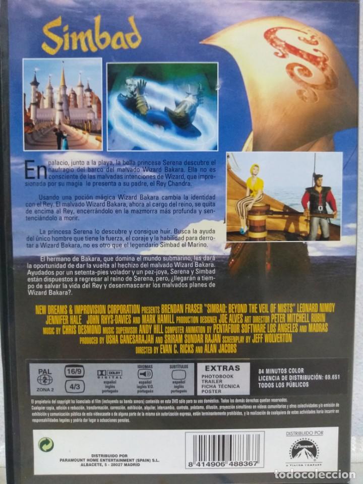 Cine: SIMBAD. DVD - Foto 2