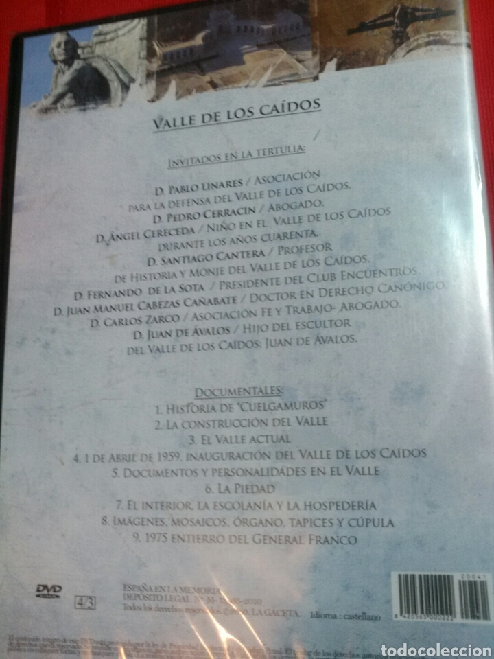 Cine: EL VALLE DE LOS CA&Iacute;DOS. DVD. - Foto 2