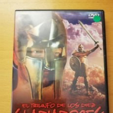 Cinema: EL TRIUNFO DE LOS DIEZ GLADIADORES (DIRECTOR: NICK NOSTRO) DVD. Lote 160797542