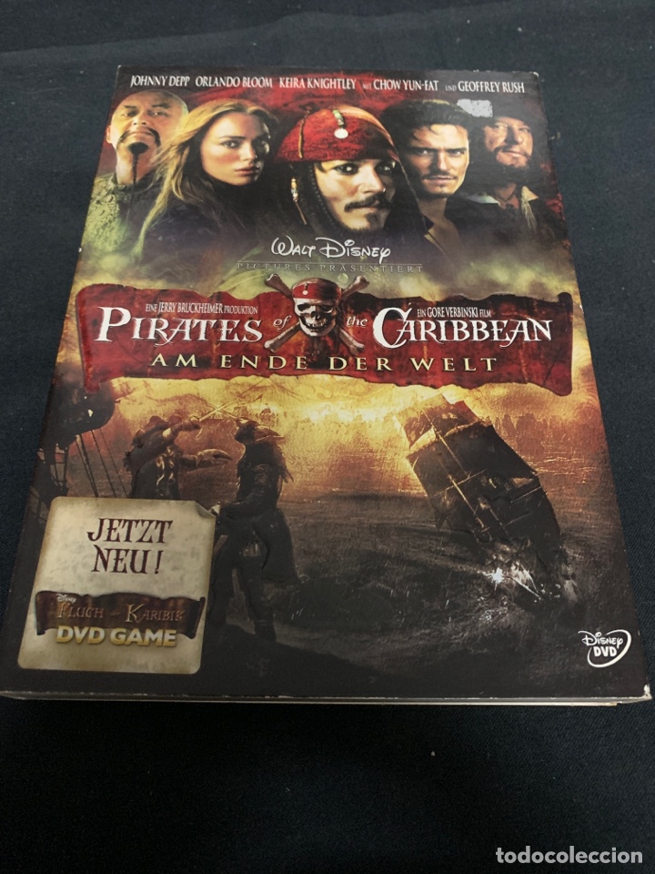 Cinema: ( VO5 ) PIRATES OF THE CARIBBEAN - AM ENDE DER WELT ( dvd segunda mano versi&oacute;n original )