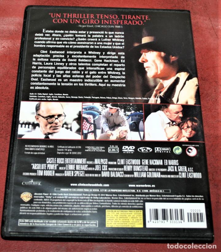 Cine: DVD - PODER ABSOLUTO - DIR. CLINT EASTWOOD - Foto 2