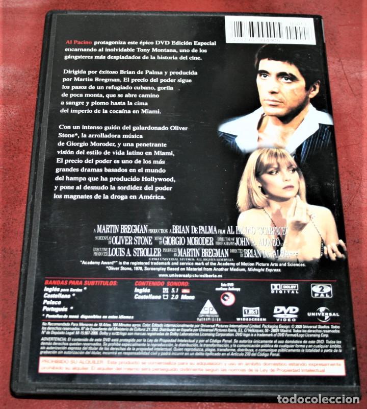 Cine: DVD - EL PRECIO DEL PODER - DIR. BRIAN DE PALMA - Foto 2