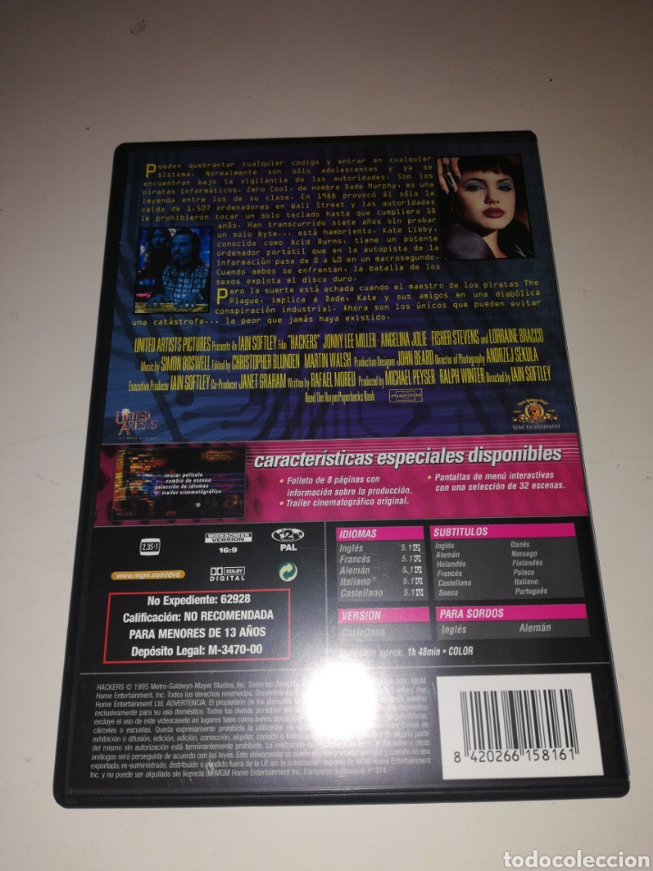 Cine: Hackers dvd ---------- 19 - Foto 2