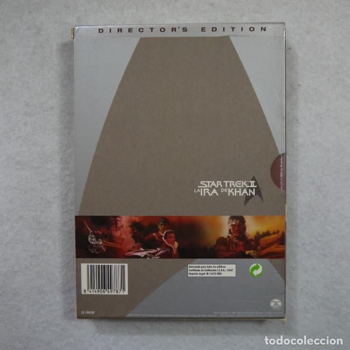Cine: STAR TREK II. LA IRA DE KHAN. IDIOMAS: INGLES, FRANCES Y CASTELLANO - 2 DVD