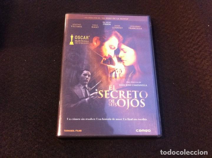 Cine: PEL&Iacute;CULA DVD.  EL SECRETO DE SUS OJOS