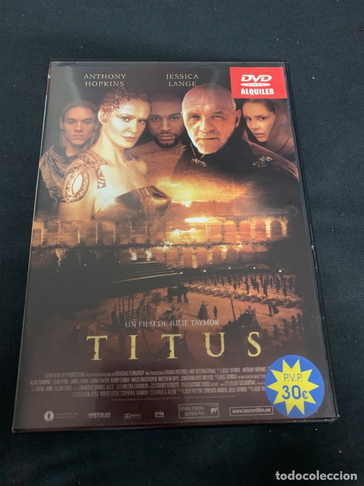 Cinema: ( V11 ) TITUS - ANTHONY HOPKINS ( dvd procedente Videoclub )