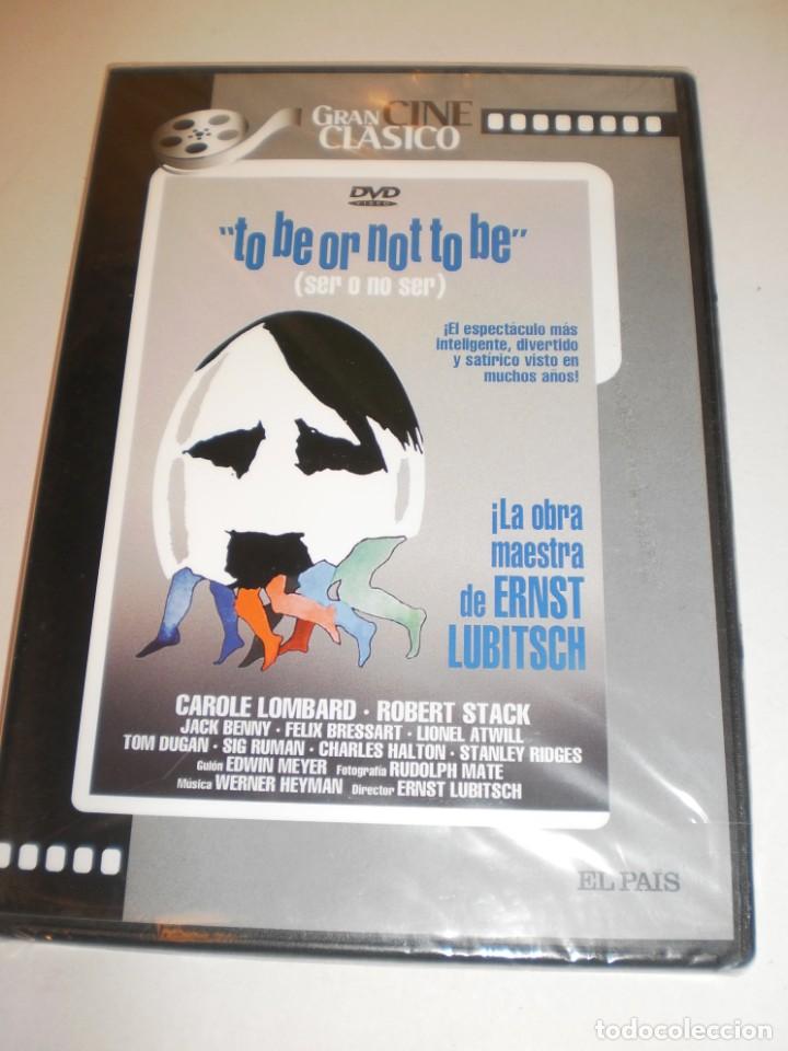 Cinema: dvd to be or not to be (ser o no ser). de ernst lubitsch. 94 minutos caja fina (precintada)