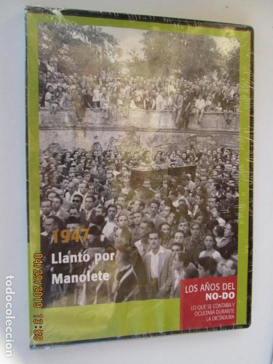 Cine: LOS A&Ntilde;OS DEL NO-DO 1947 LLANTO POR MANOLETE , PRECINTADO
