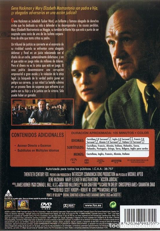 Cine: ACCI&Oacute;N JUDICIAL GENE HACKMAN - Foto 2