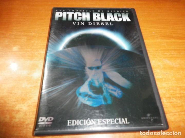 Kino: LAS CRONICAS DE RIDDICK PITCH BLACK EDICION ESPECIAL DVD 2004 ESPA&Ntilde;A VIN DIESEL RARO