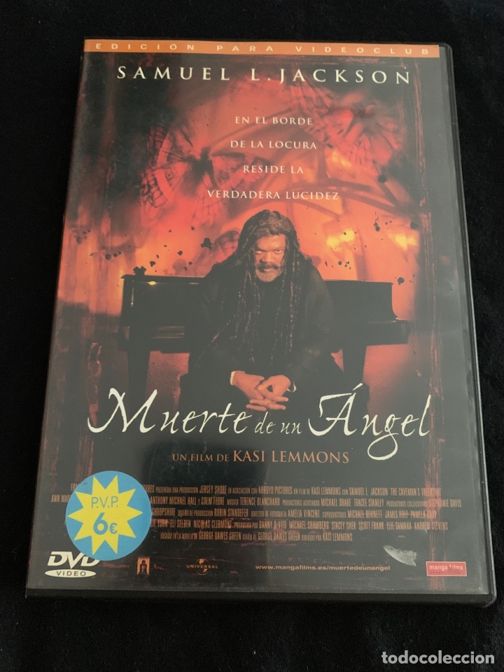 Cinema: ( V108 ) MUERTE DE UN &Aacute;NGEL - SAMUEL L JACKSON ( dvd procedente Videoclub )