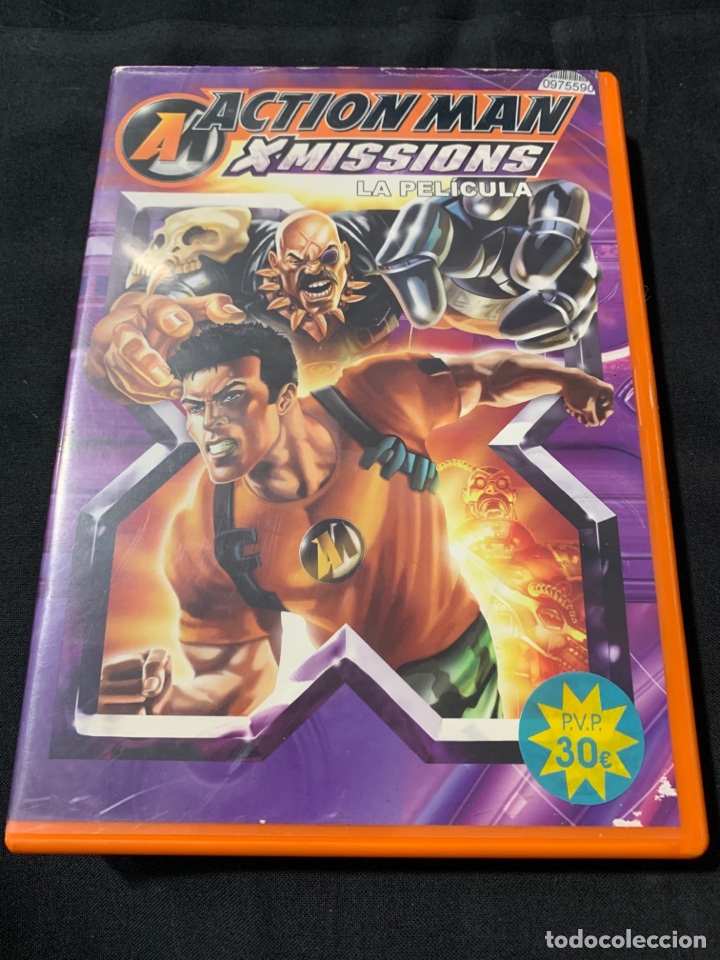 Kino: ( V110 ) ACTION MAN XMISSIONS - LA PELICULA ( dvd procedente Videoclub )