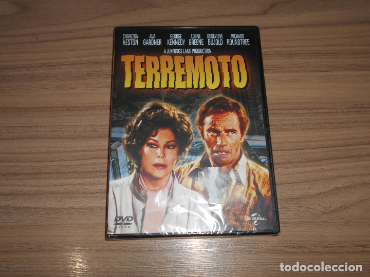 Cine: TERREMOTO DVD Charlton Heston AVA GARDNER George Kennedy NUEVA PRECINTADA