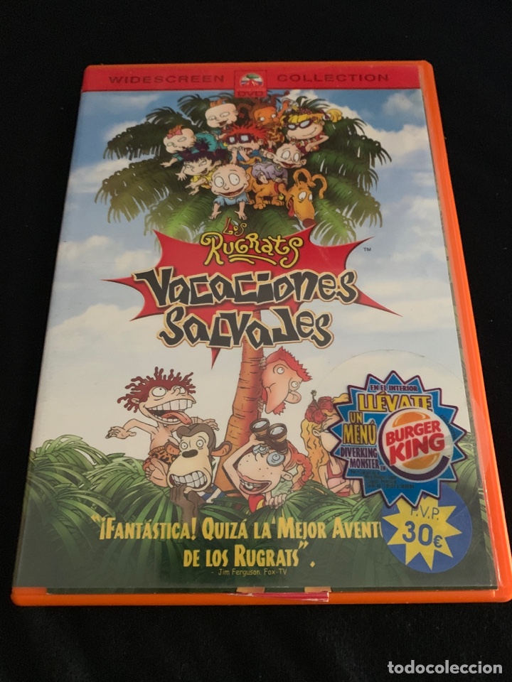 Cinema: ( V113 ) LOS RUGRATS - VACACIONES SALVAJES ( dvd procedente Videoclub )
