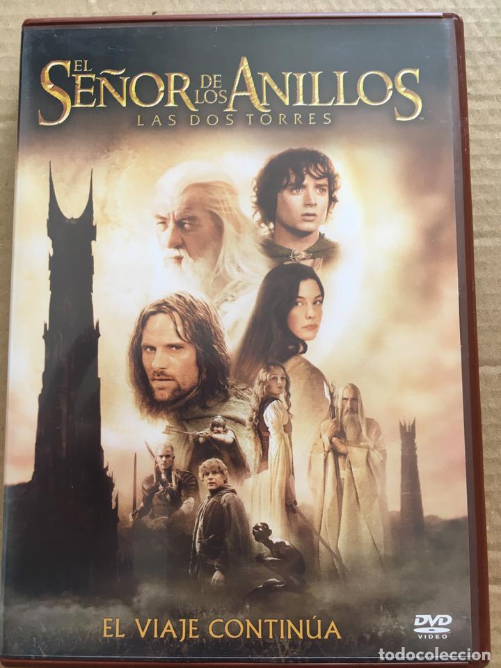 Cine: DVD DOBLE EL SE&Ntilde;OR DE LOS ANILLOS-LAS DOS TORRES