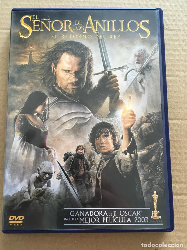 Cinema: DVD DOBLE EL SE&Ntilde;OR DE LOS ANILLOS-EL RETORNO DEL REY