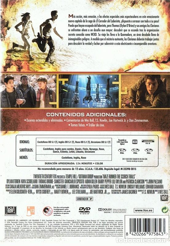 Cine: EL CORREDOR DEL LABERINTO LAS PRUEBAS - Foto 2