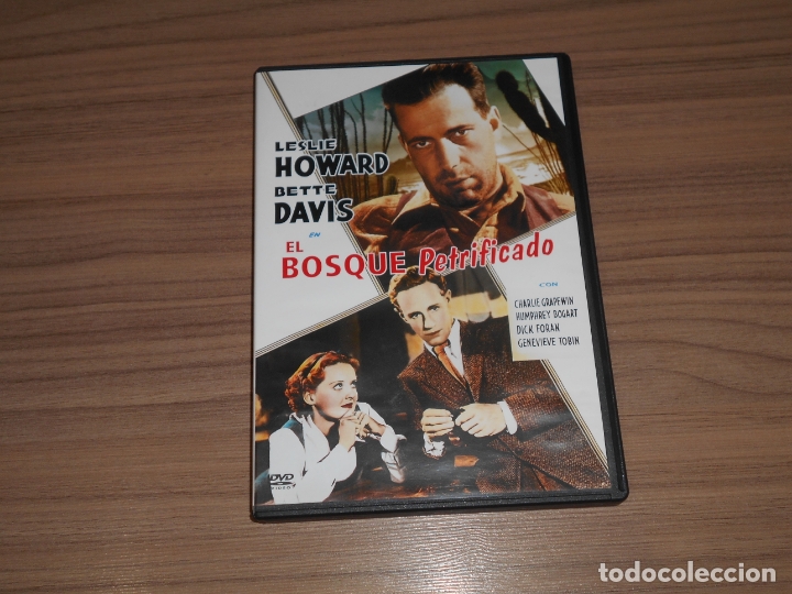 Cine: el BOSQUE PETRIFICADO DVD Bette Davis HUMPHREY BOGART Warner COMO NUEVA