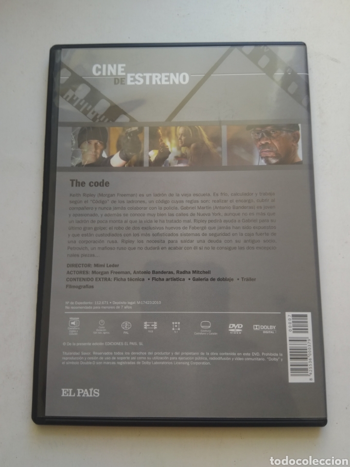Cine: DVD THE CODE - Foto 2