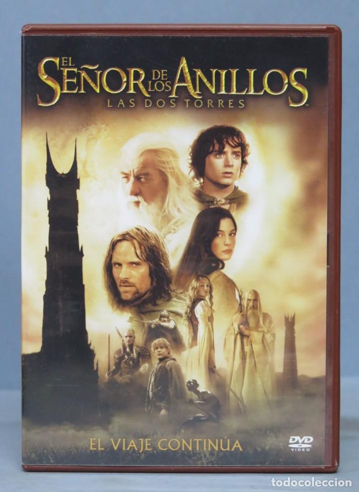 Cine: DVD. EL SE&Ntilde;OR DE LOS ANILLOS. LAS DOS TORRES. EL VIAJE CONTINUA