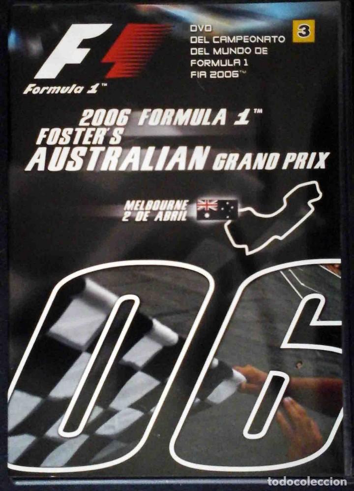 Cine: TODODVD: F&oacute;rmula 1 2006 Foster's Australian Grand Prix (Melbourne 2 de abril)