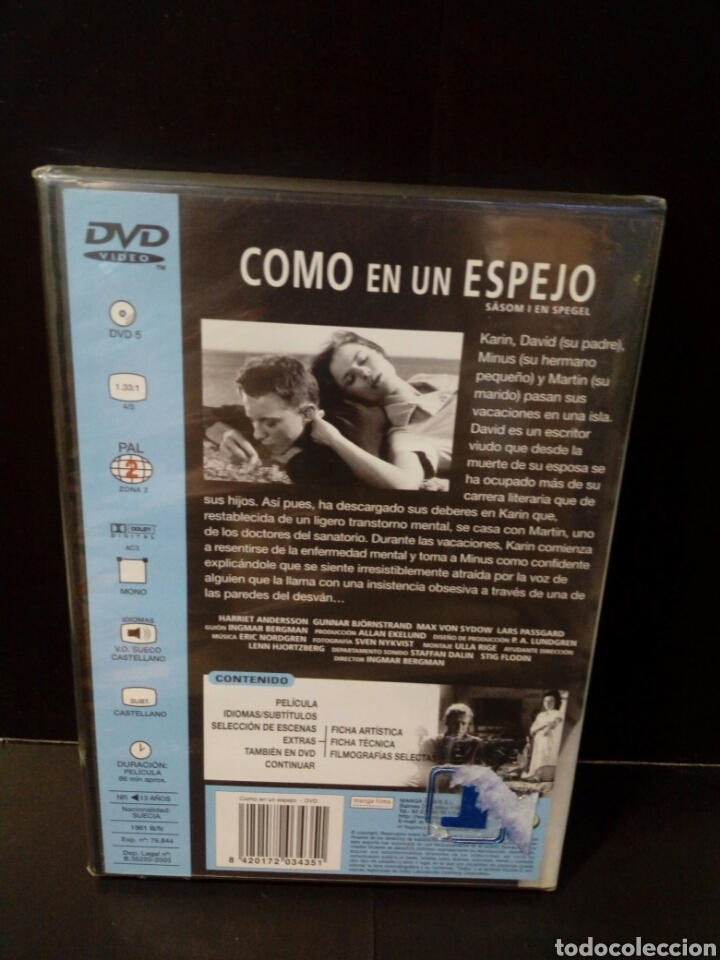Cine: como en un espejo dvd - Foto 2