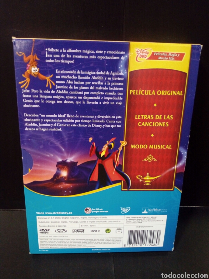 Cine: Aladd&iacute;n DVD - Foto 2