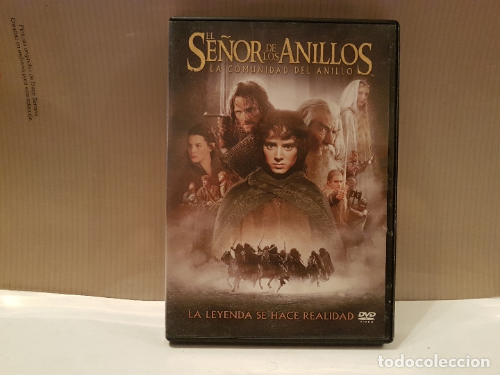 Cine: el se&ntilde;or de los anillos la comunidad del anillo en dvd buen estado ver fotos