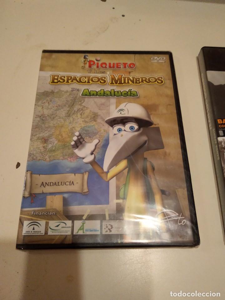 Kino: G-65 DVD ESPACIOS MINEROS DE ANDALUCIA PIQUETO Y LOS NUEVO PRECINTADO