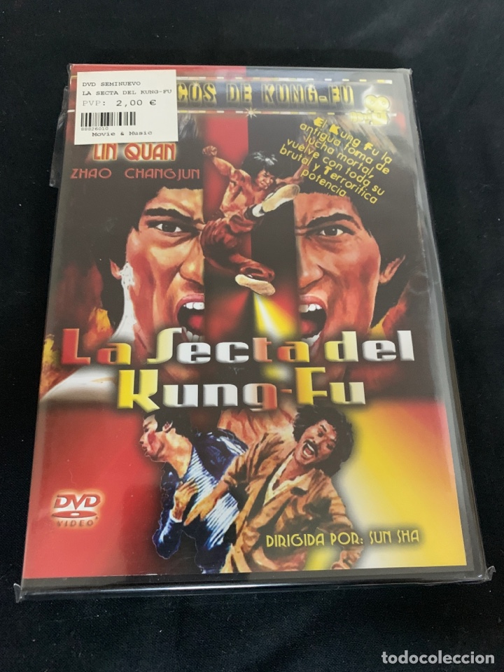 Cine: S209 LA SECTA DEL KUNG FU - LIN QUAN ( dvd seminuevo )