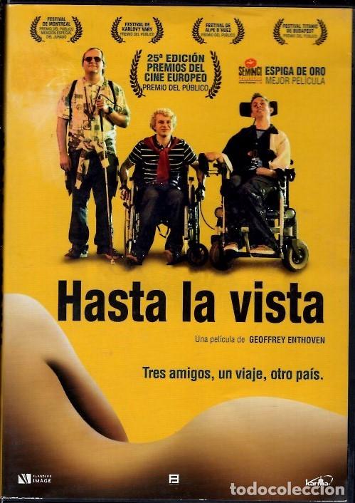 Cine: HASTA LA VISTA DVD - (CINE HOLAND&Eacute;S) - TRES AMIGOS DISCAPACITADOS, UN VIAJE DE PLACER Y PASION