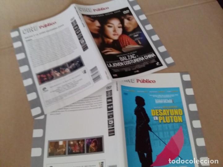 Cine: 2 CARATULAS DVD DESAYUNA EN PLUTON BALZAC LA JOVEN COSTURERA CHINA
